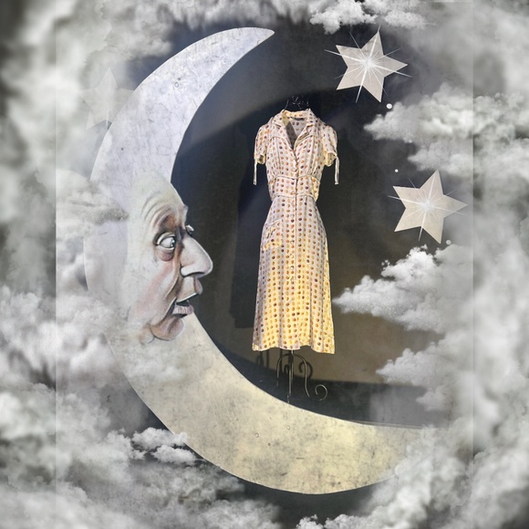 RARE Betsy Johnson Silk fruit Dress - Picture 1 of 8